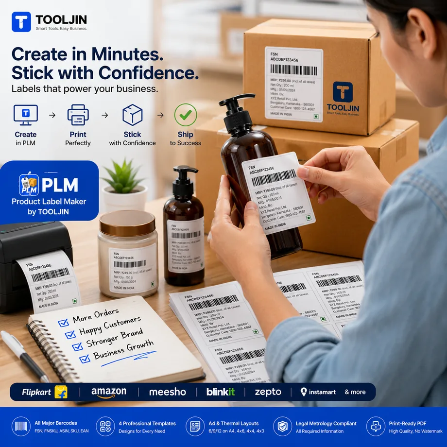 Create in minutes, stick with confidence — labels that power your business